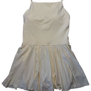 Offline by Aerie Yellow Pleated Active Dress Women’s Size Small